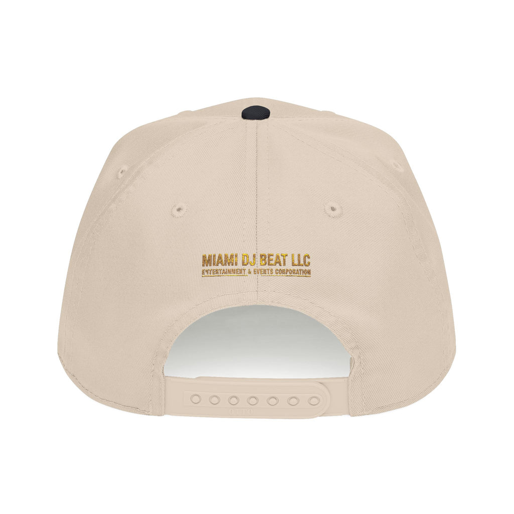 Mid Profile Baseball Cap"Miami DJ Beat"
