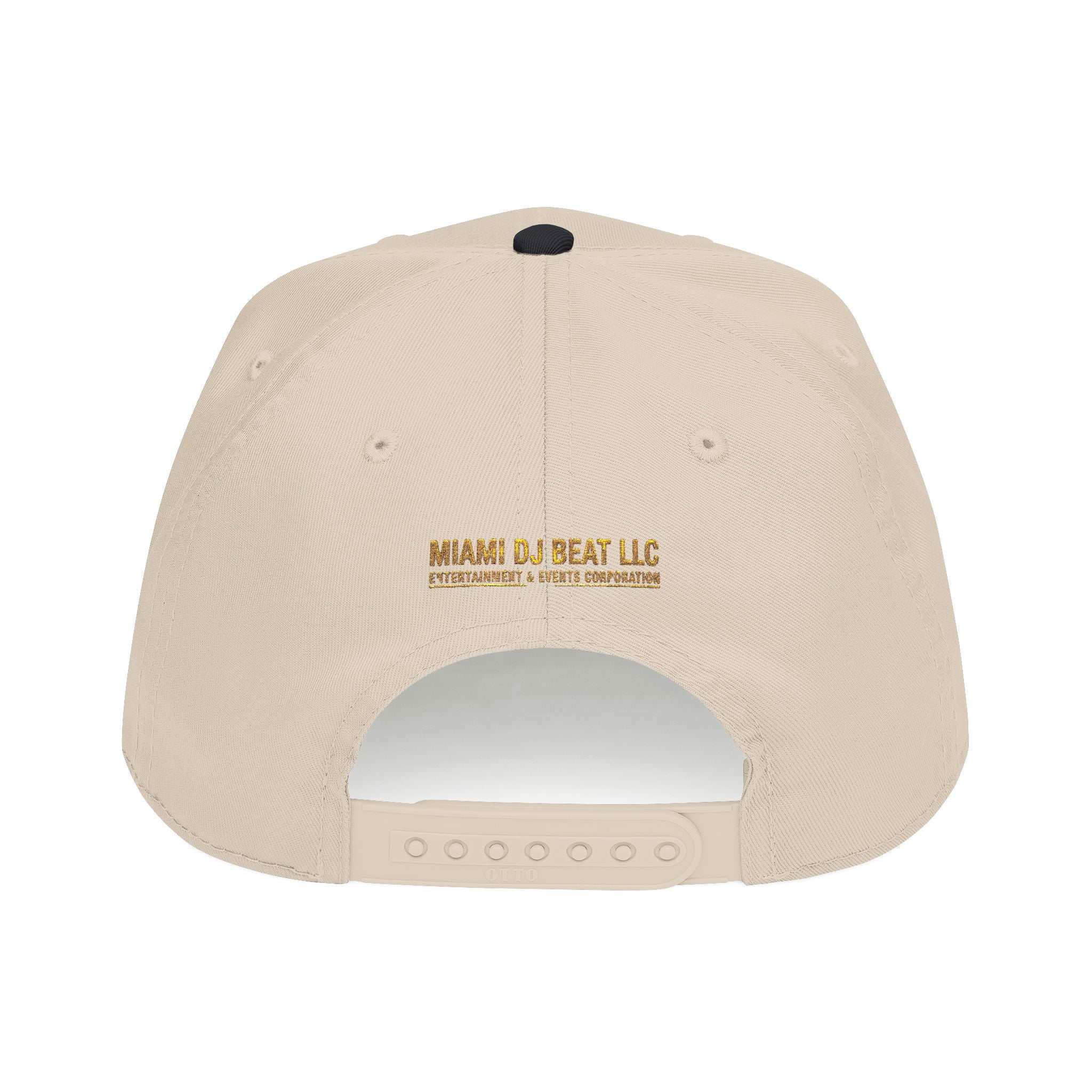 Mid Profile Baseball Cap"Miami DJ Beat"