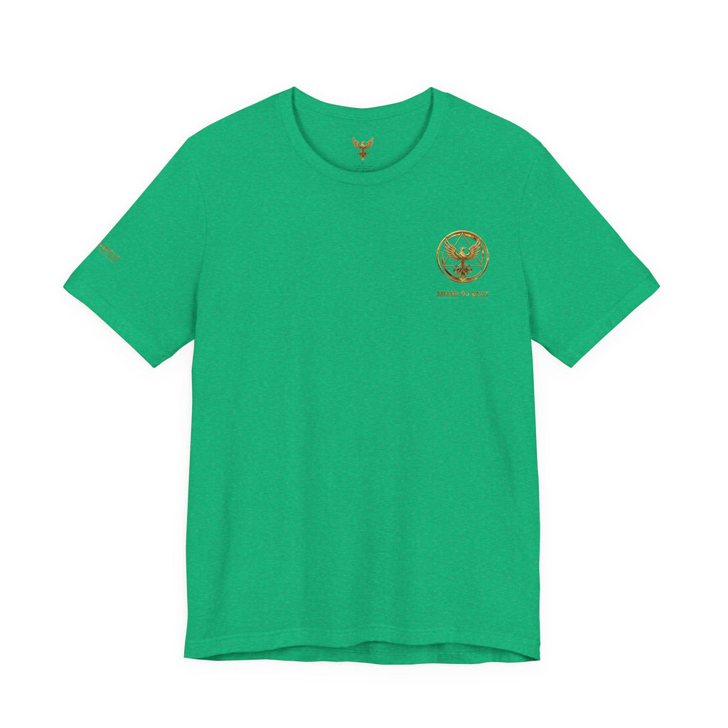 Phoenix Logo Tee — Miami DJ Beat LLC Gold Emblem T-Shirt