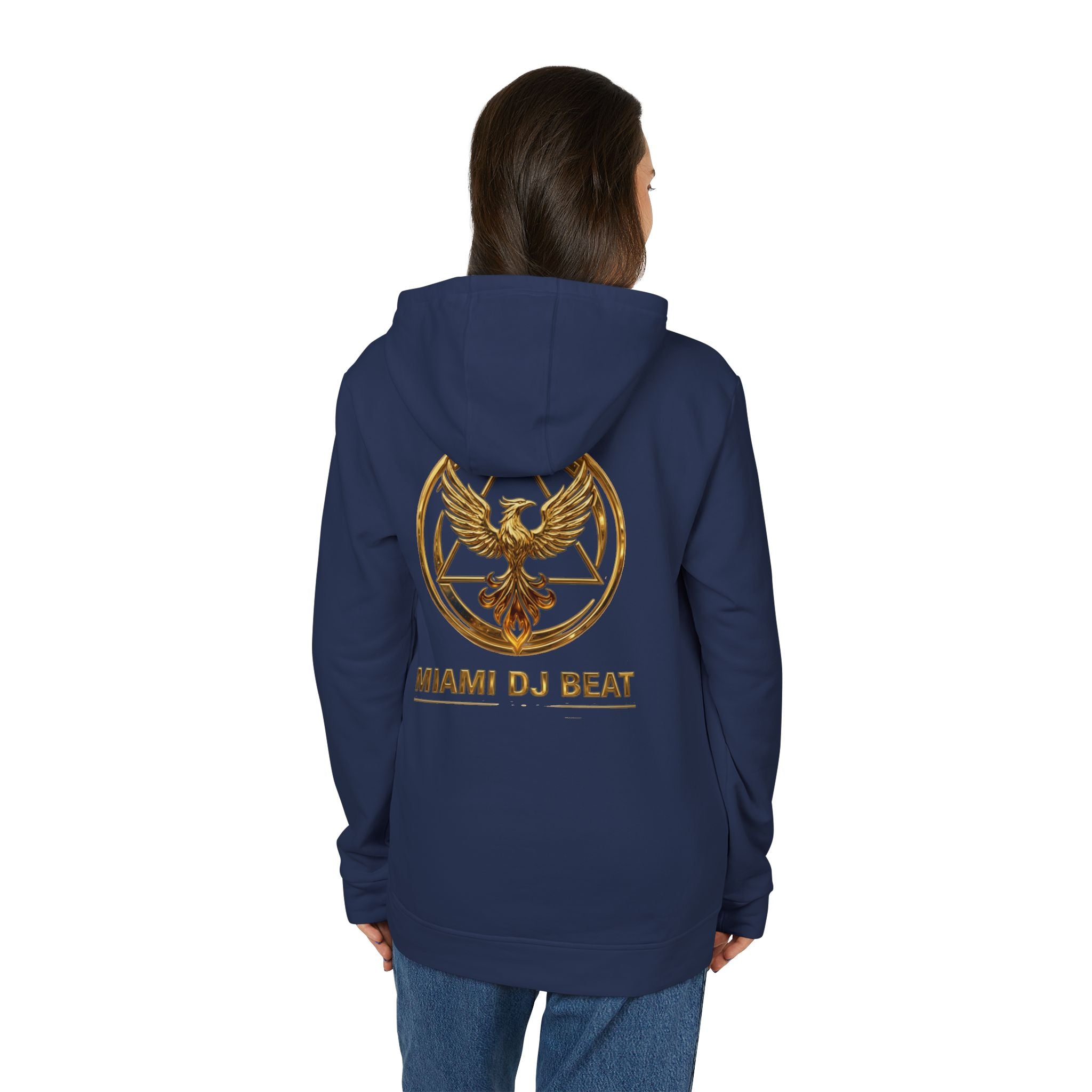 Hoodie — Miami DJ Beat Gold Emblem Pullover