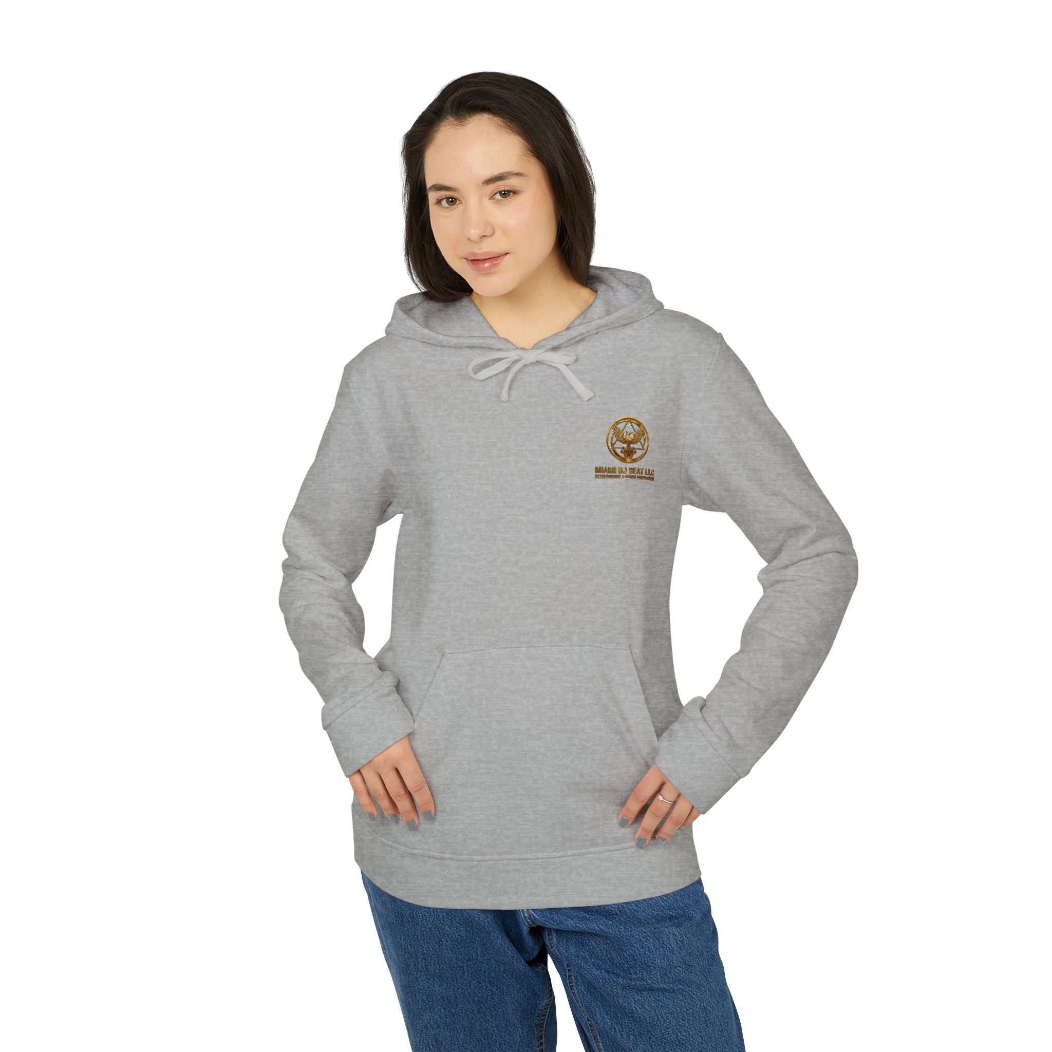 Hoodie — Miami DJ Beat Gold Emblem Pullover
