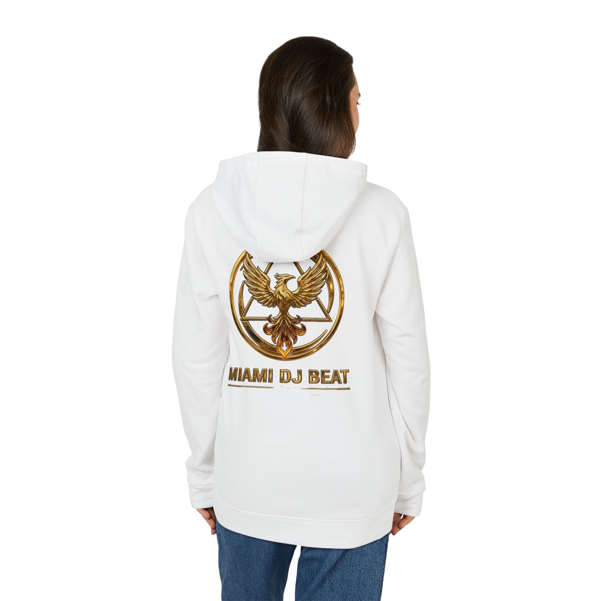 Hoodie — Miami DJ Beat Gold Emblem Pullover