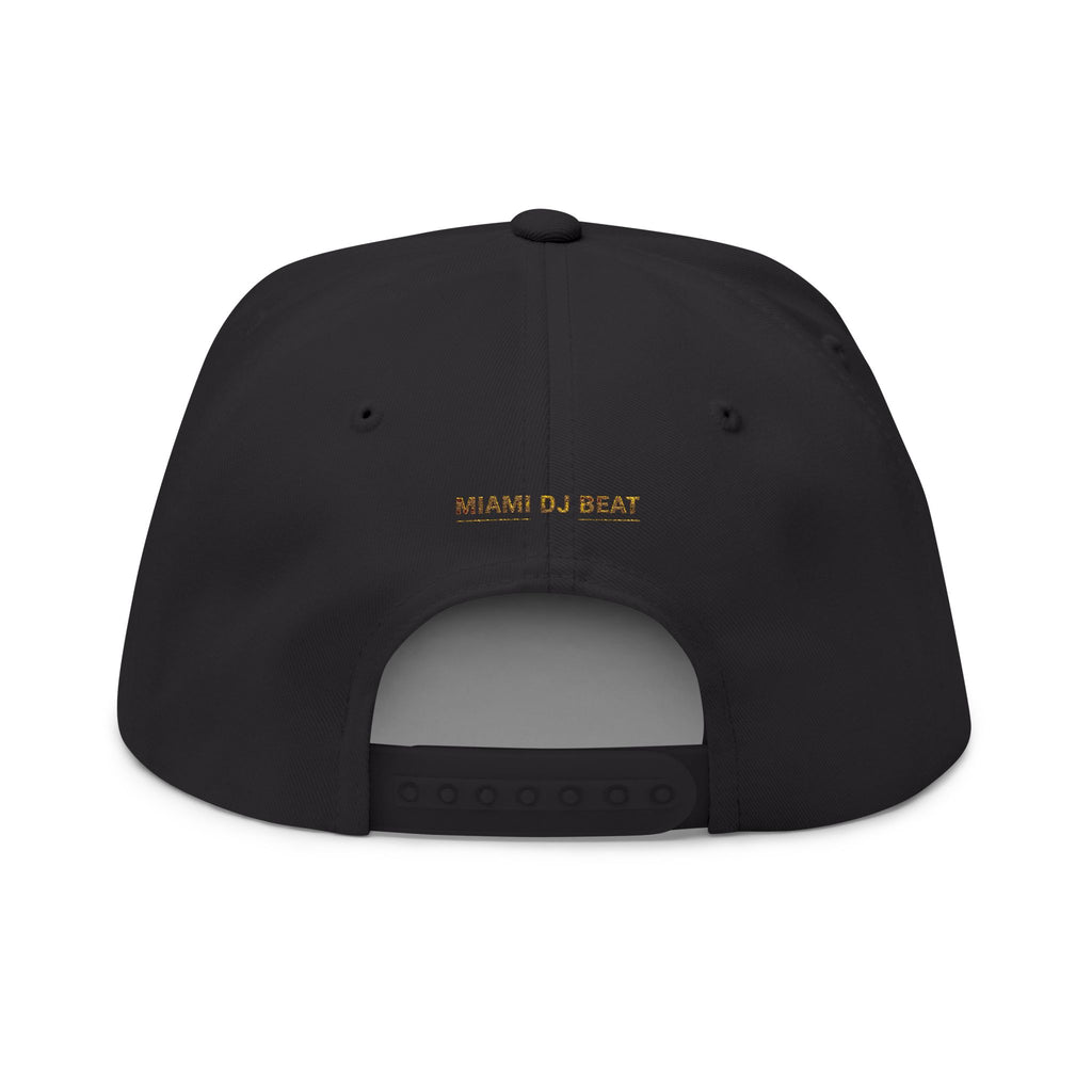 Flat Bill Cap (Miami DJ Beat)