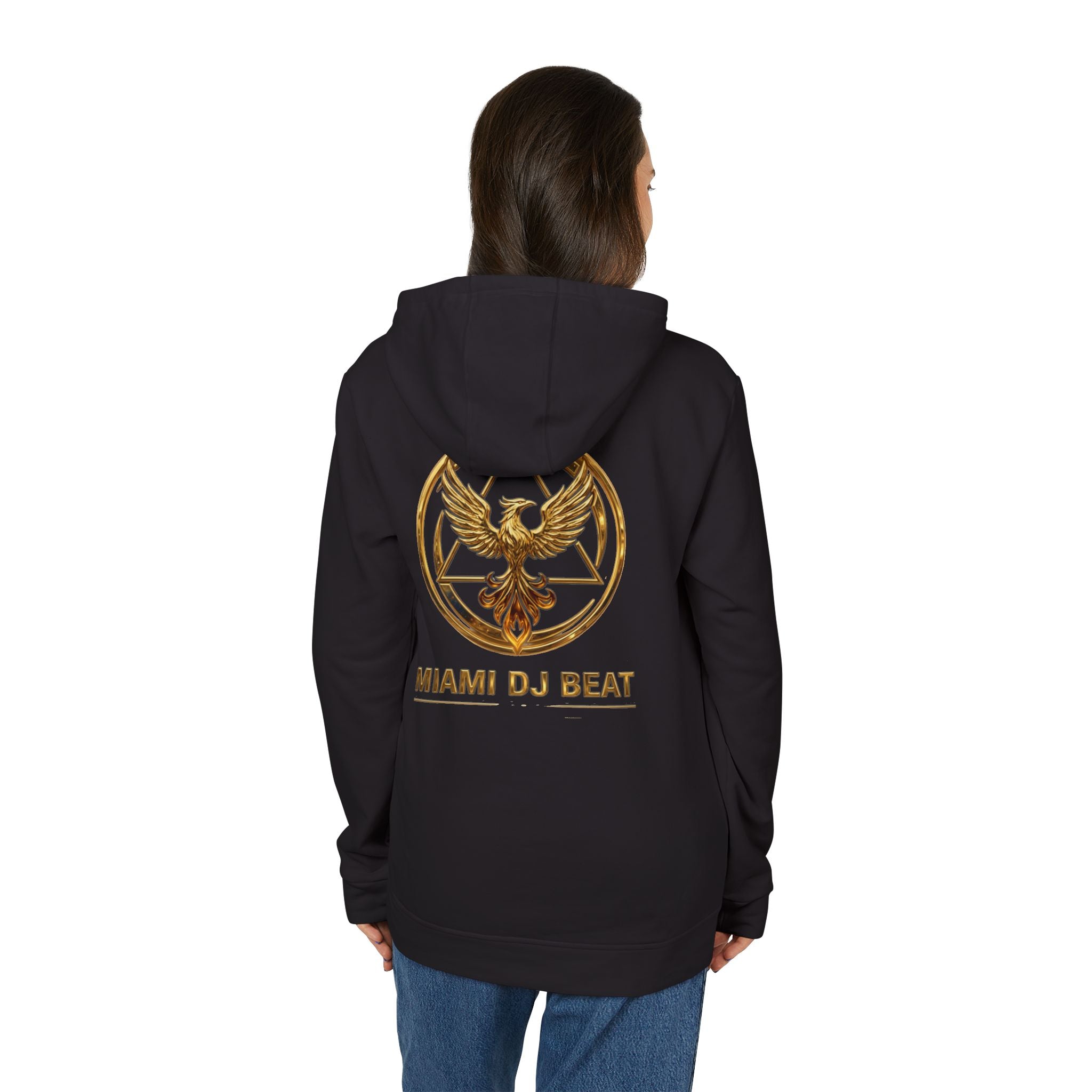 Hoodie — Miami DJ Beat Gold Emblem Pullover