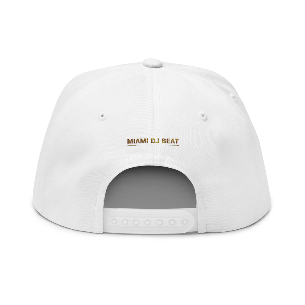 Flat Bill Cap (Miami DJ Beat)