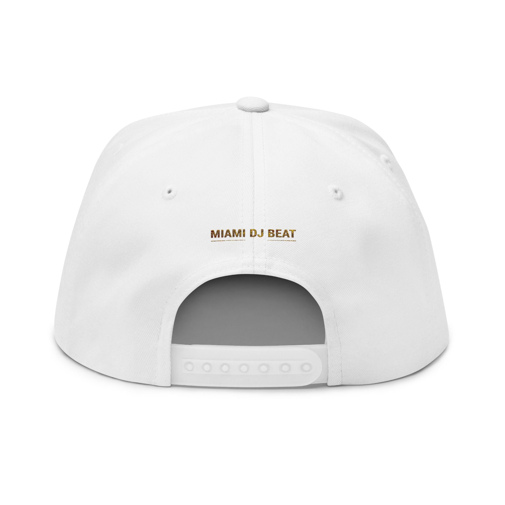 Flat Bill Cap (Miami DJ Beat)