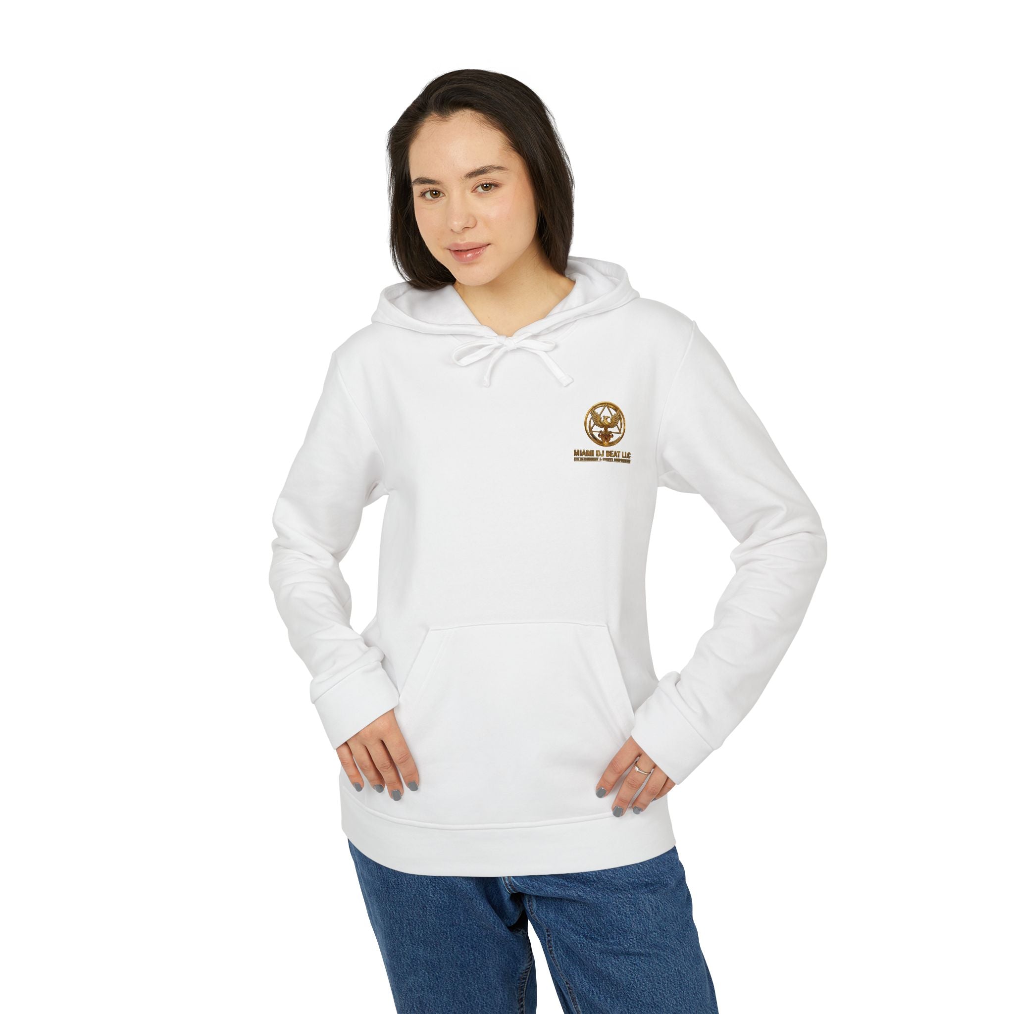 Hoodie — Miami DJ Beat Gold Emblem Pullover