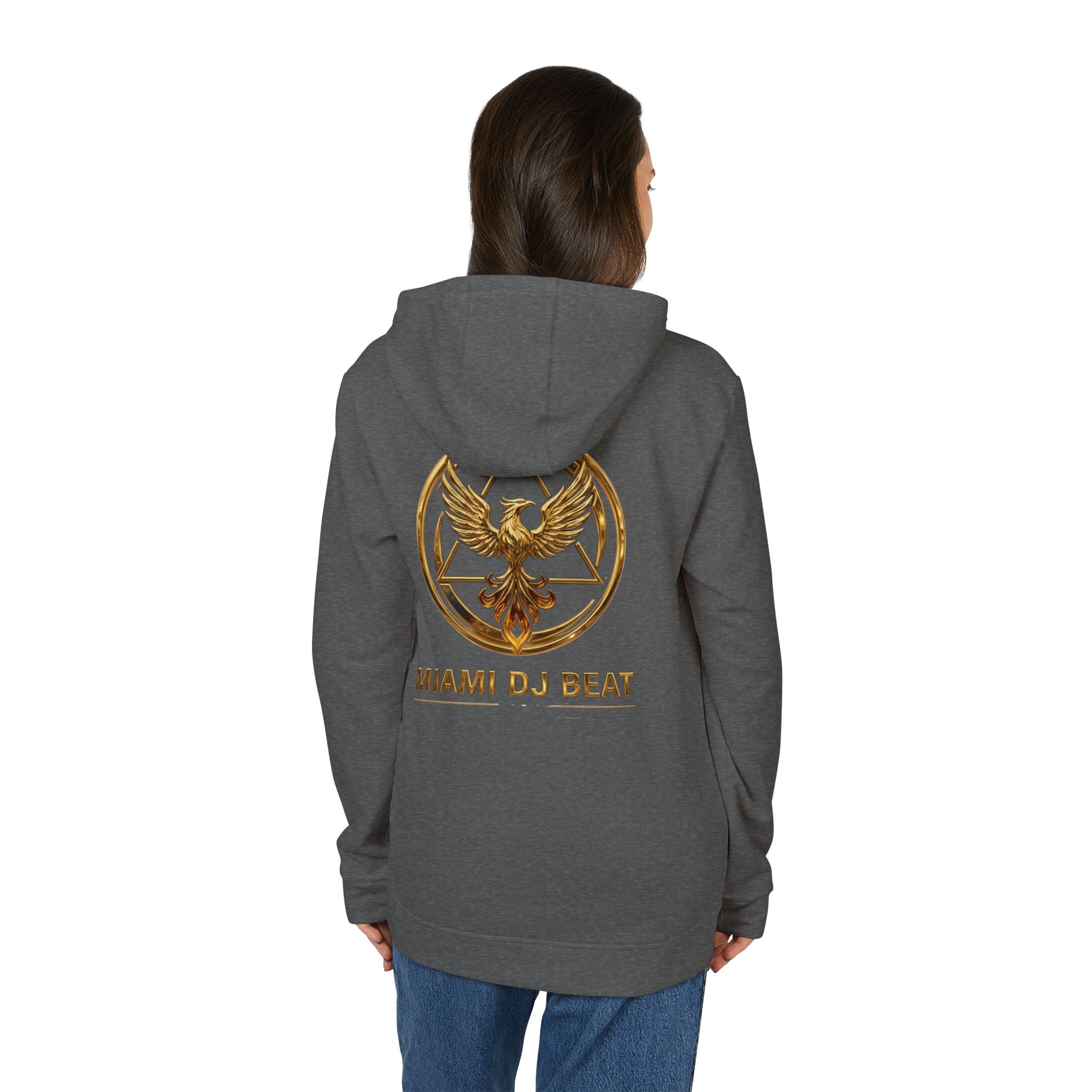 Hoodie — Miami DJ Beat Gold Emblem Pullover