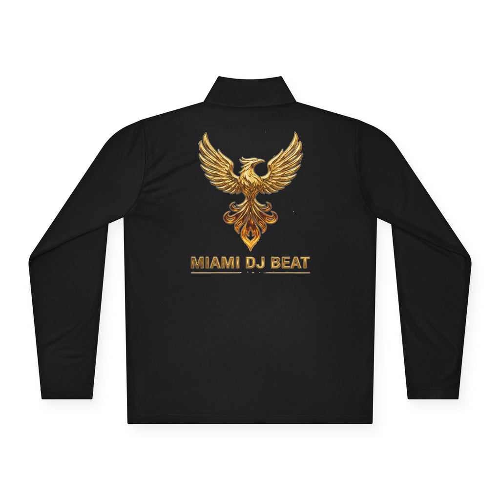 Unisex Quarter-Zip "Miami DJ Beat"