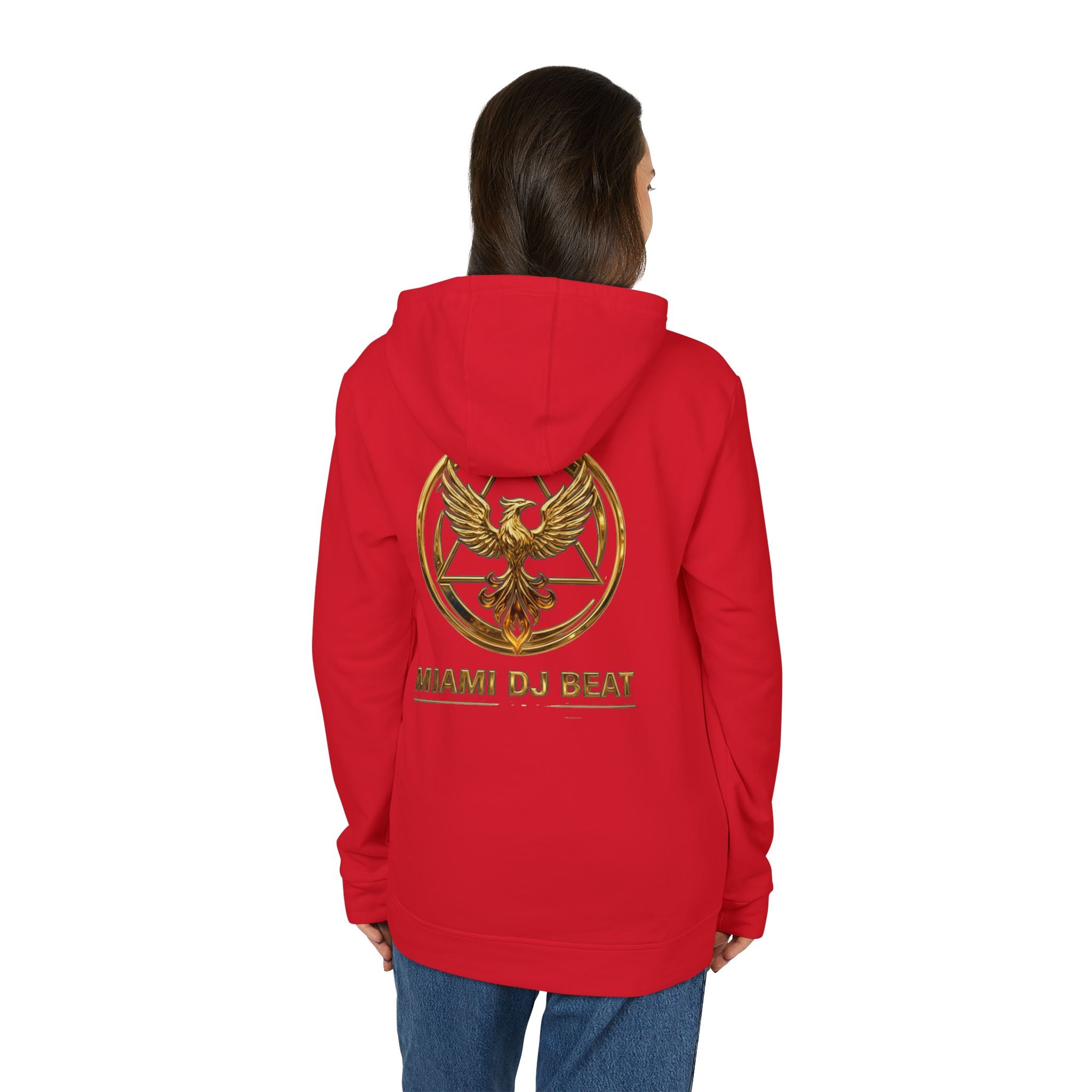 Hoodie — Miami DJ Beat Gold Emblem Pullover
