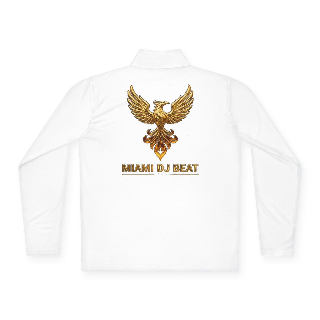 Unisex Quarter-Zip "Miami DJ Beat"