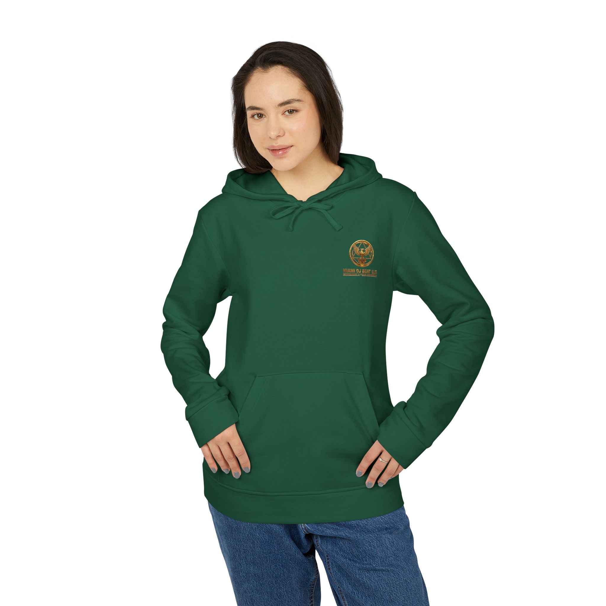 Hoodie — Miami DJ Beat Gold Emblem Pullover