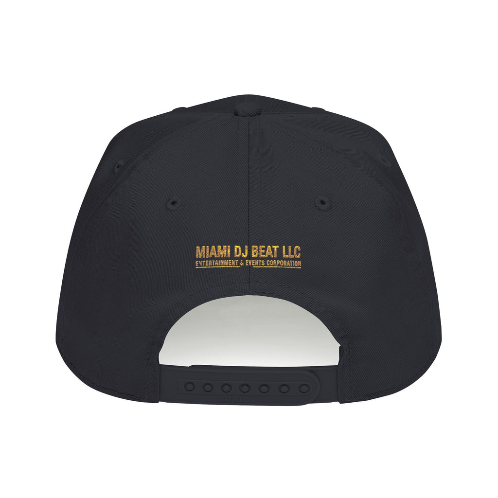 Mid Profile Baseball Cap"Miami DJ Beat"