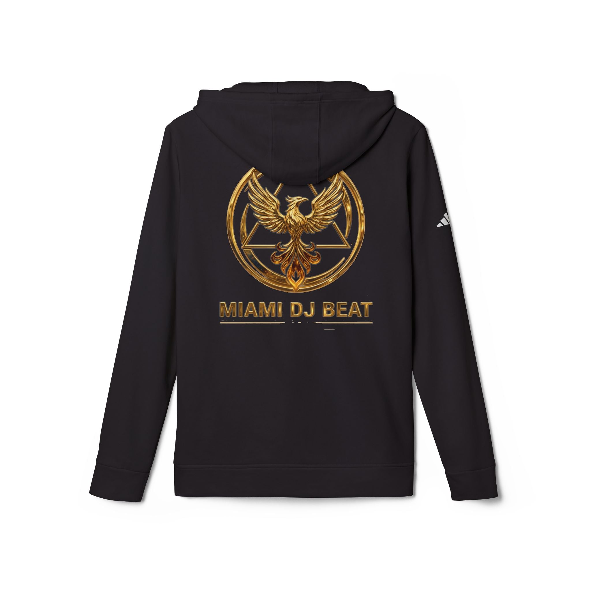 Hoodie — Miami DJ Beat Gold Emblem Pullover