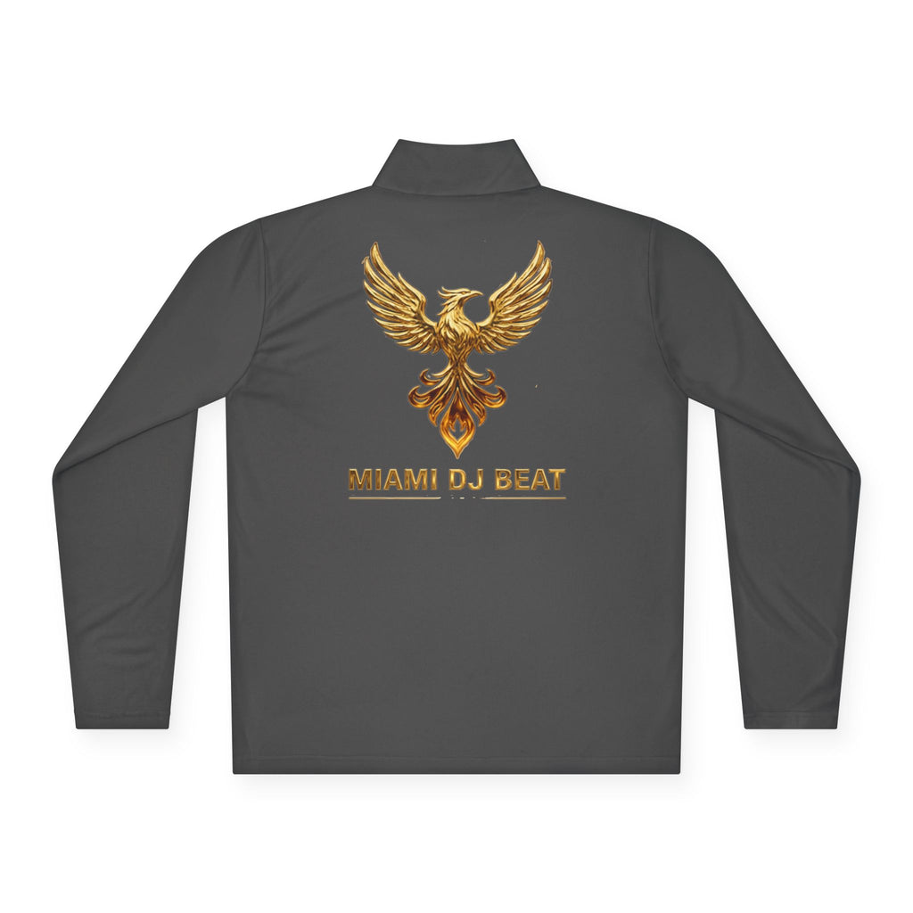 Unisex Quarter-Zip "Miami DJ Beat"