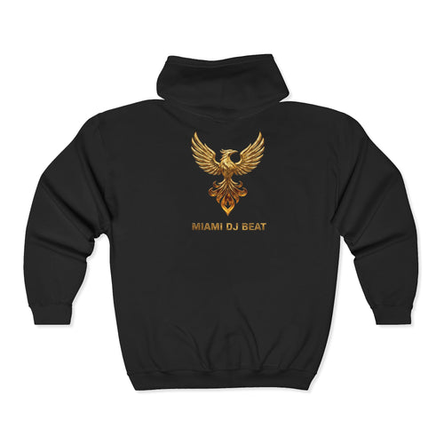 Miami DJ Beat – Golden Emblem Hoodie