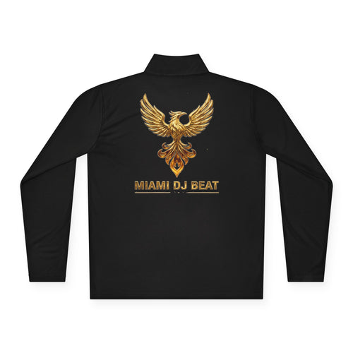 Miami DJ Beat – Black Gold Hoodie