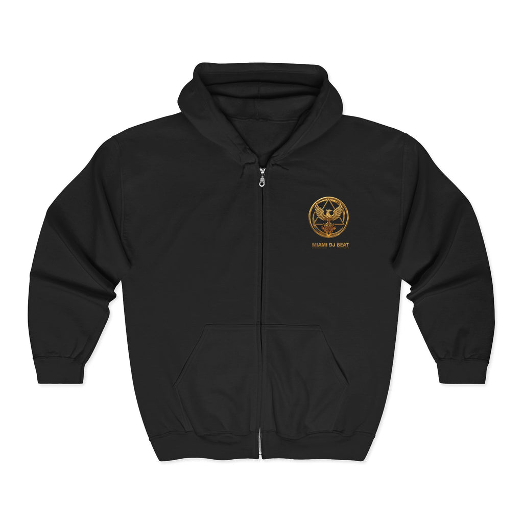 Miami DJ Beat – Golden Emblem Hoodie