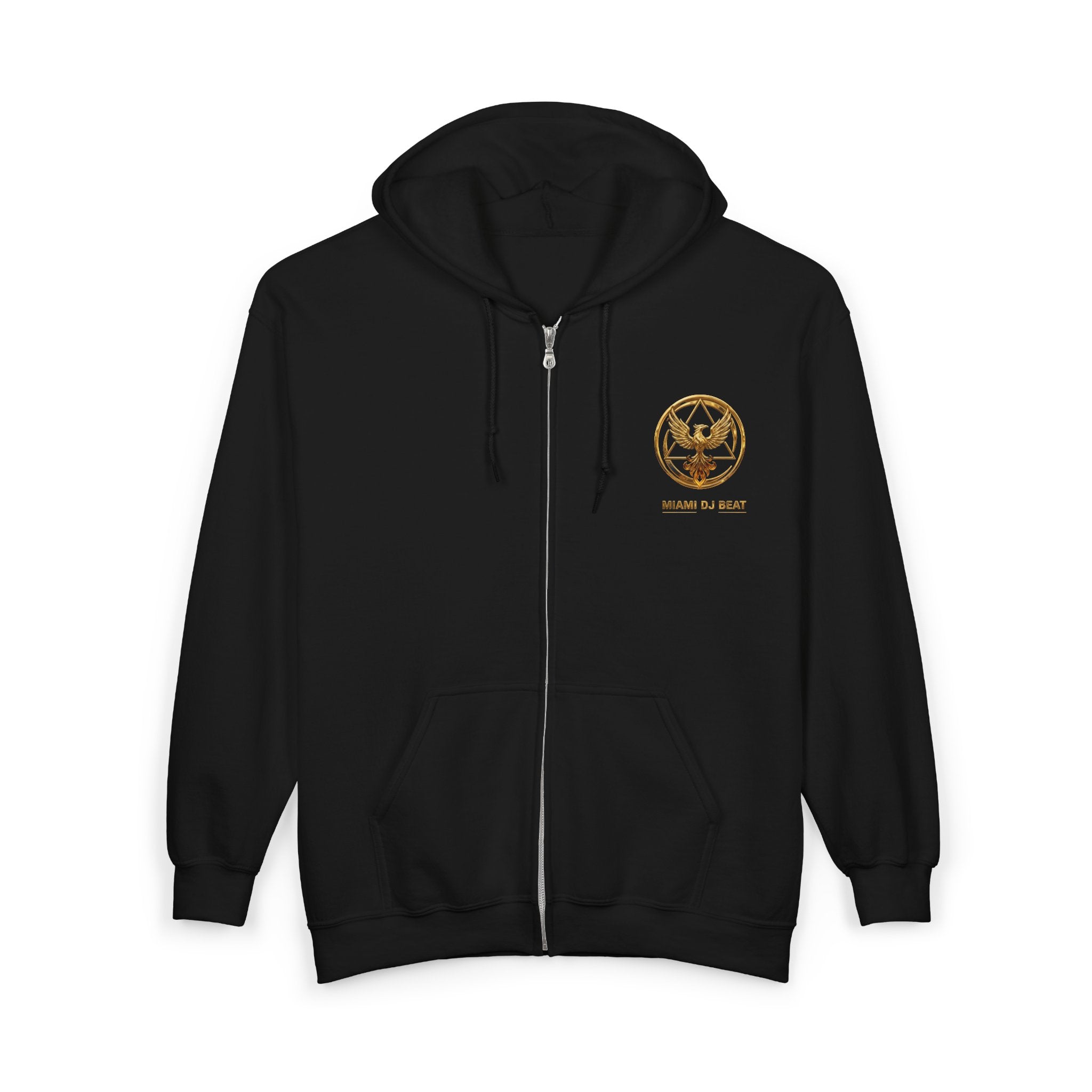 Miami DJ Beat – Golden Emblem Hoodie